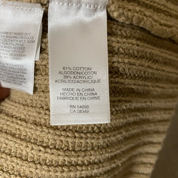 NEW York tan color Cardigan - Picture 3 of 4